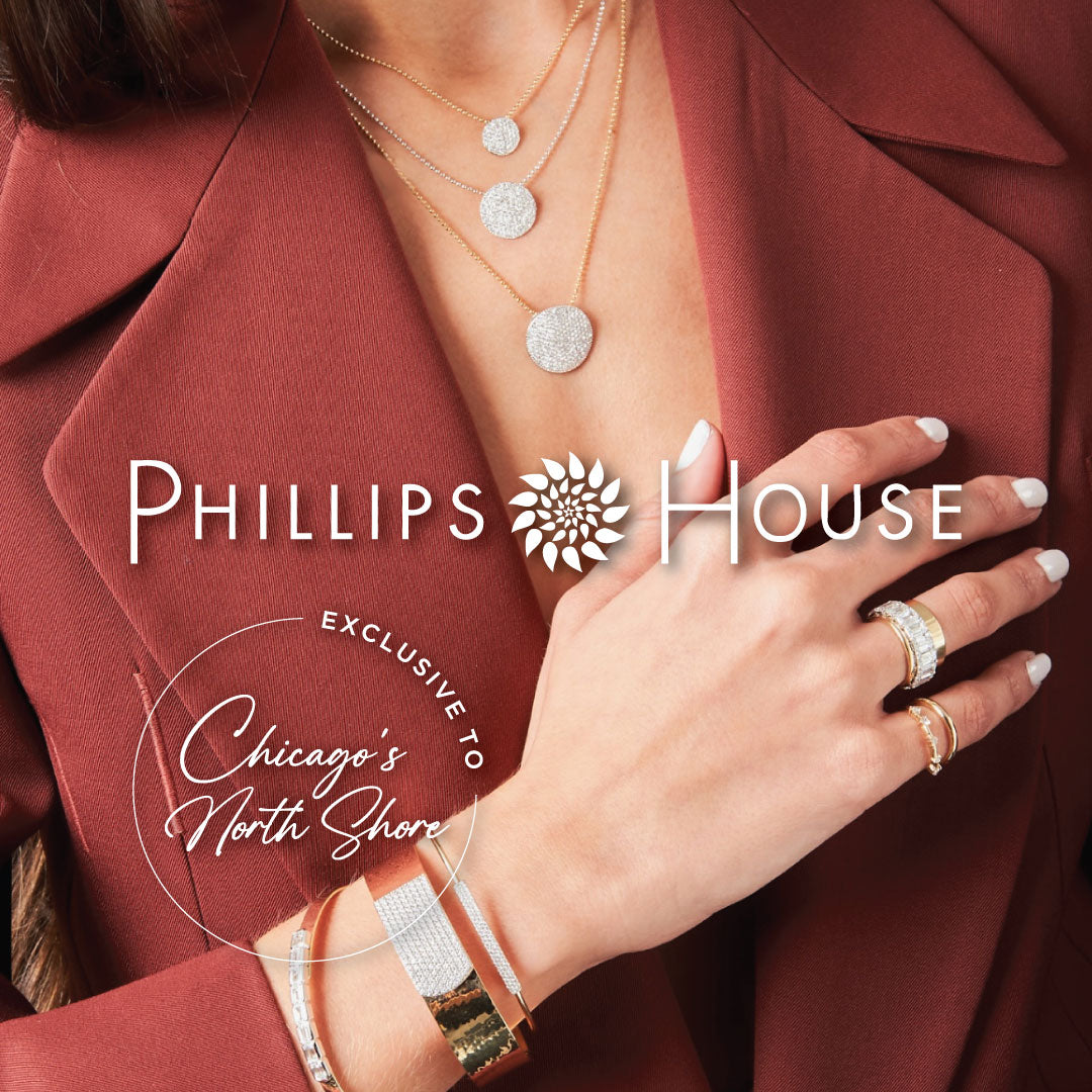 Phillips House Affair Pendants on Model