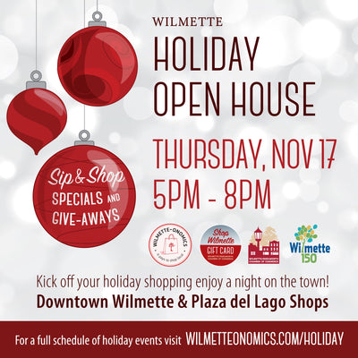 Wilmette Holiday Open House - Sip & Shop