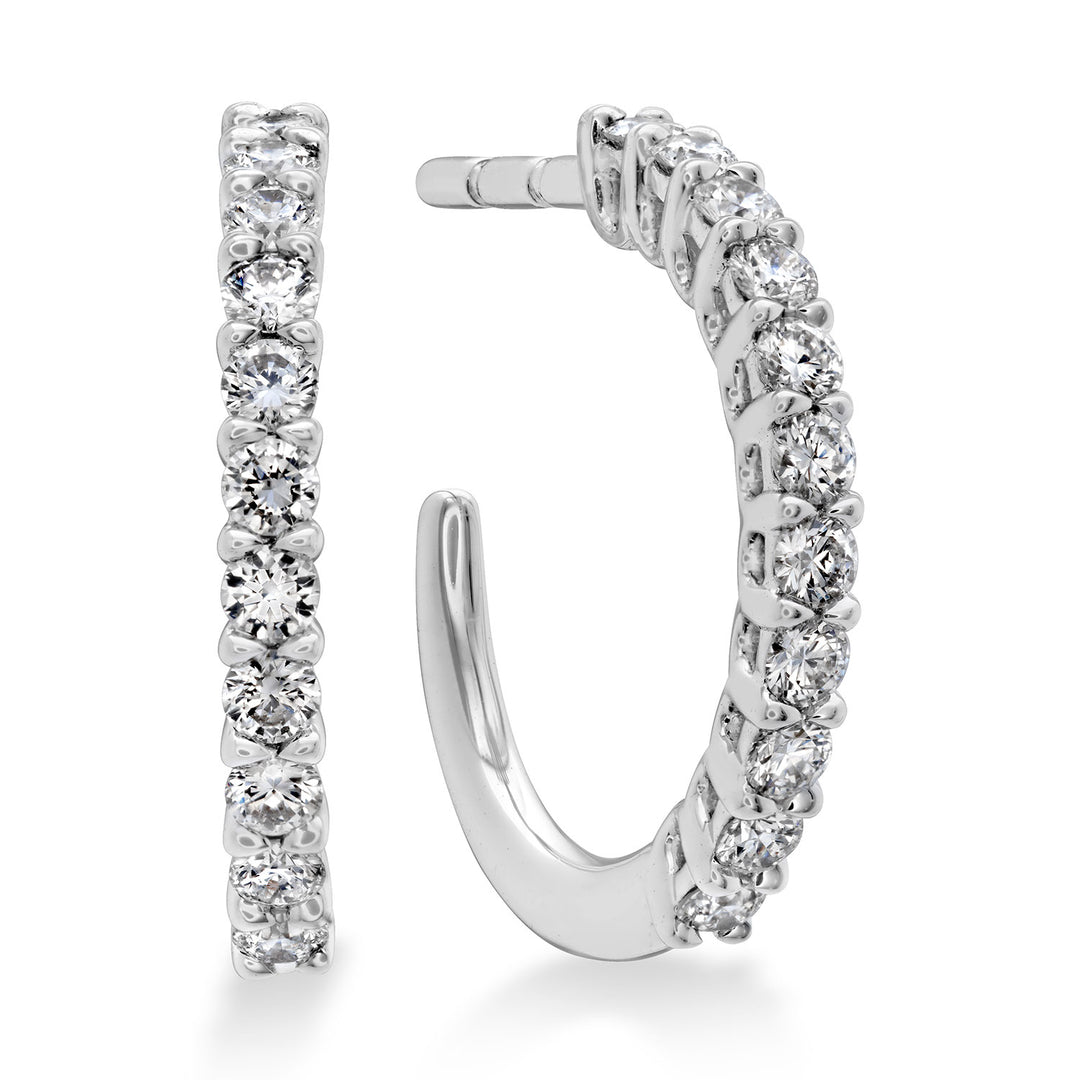 Hearts On Fire Signature Diamond Hoops