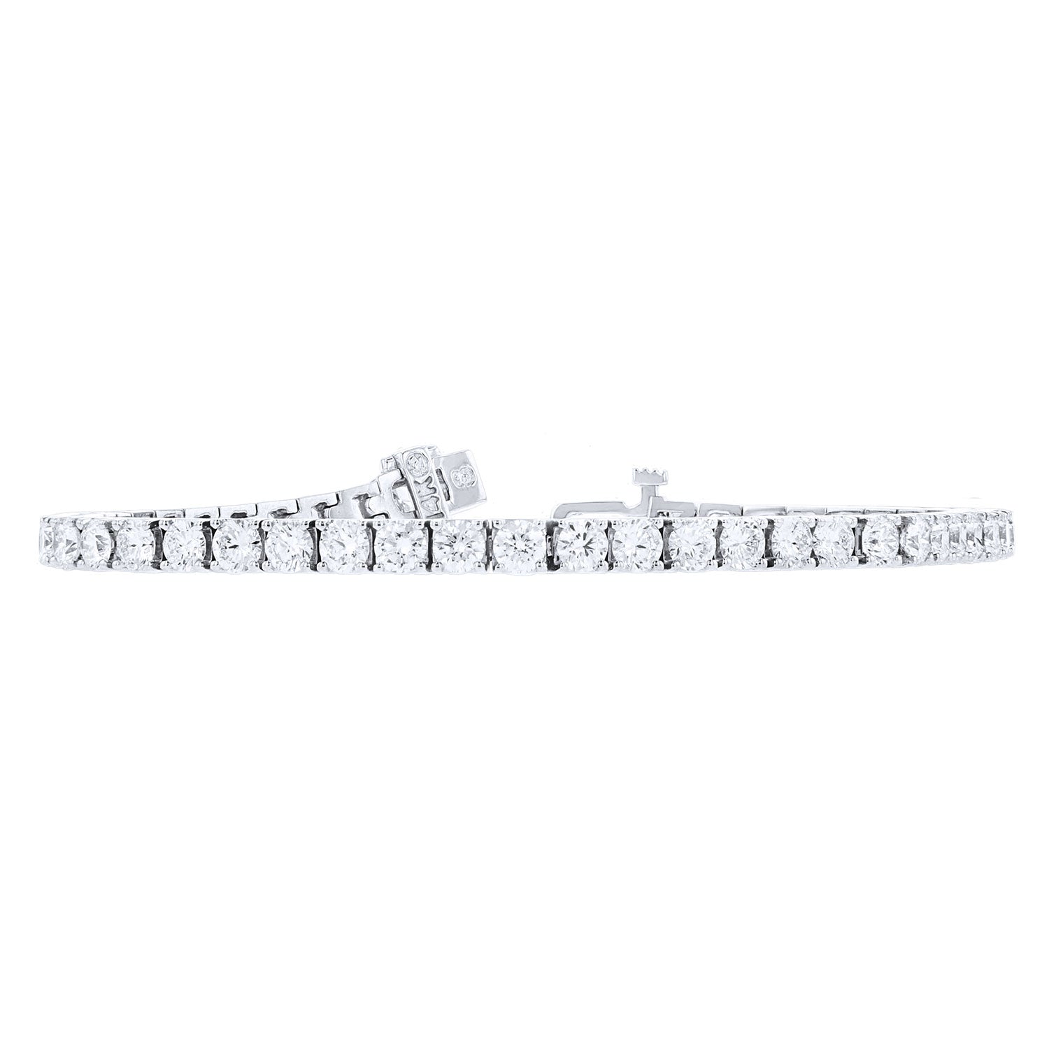 14K 8.03 CTW Diamond Tennis Bracelet