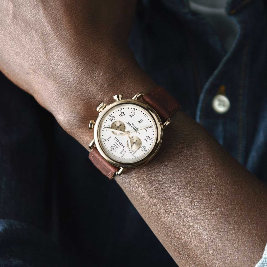 Shinola The Runwell Chrono 41MM Watch S0120141502