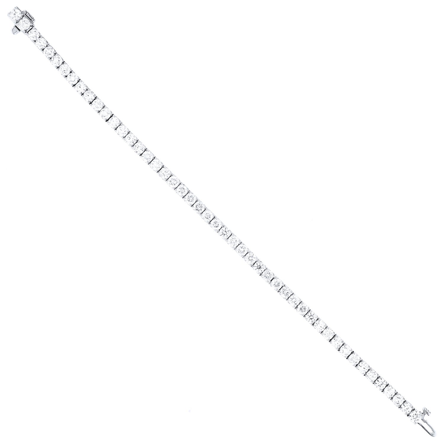 14K 8.03 CTW Diamond Tennis Bracelet